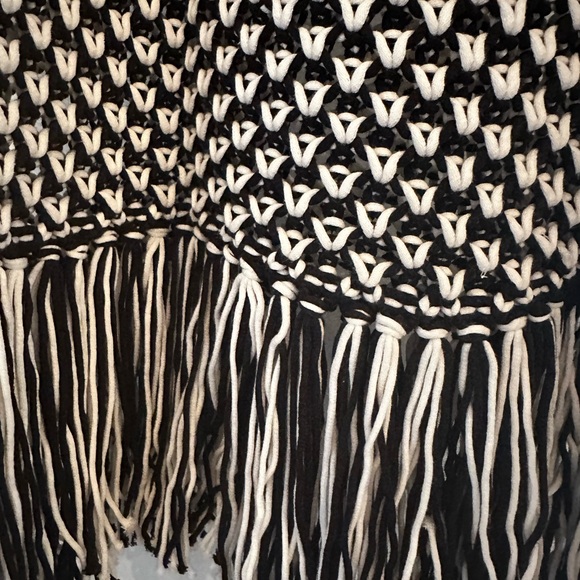 NWT: Whistles Crochet black and white top - Picture 3 of 7